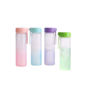 Bình nước thủy tinh nhiều màu